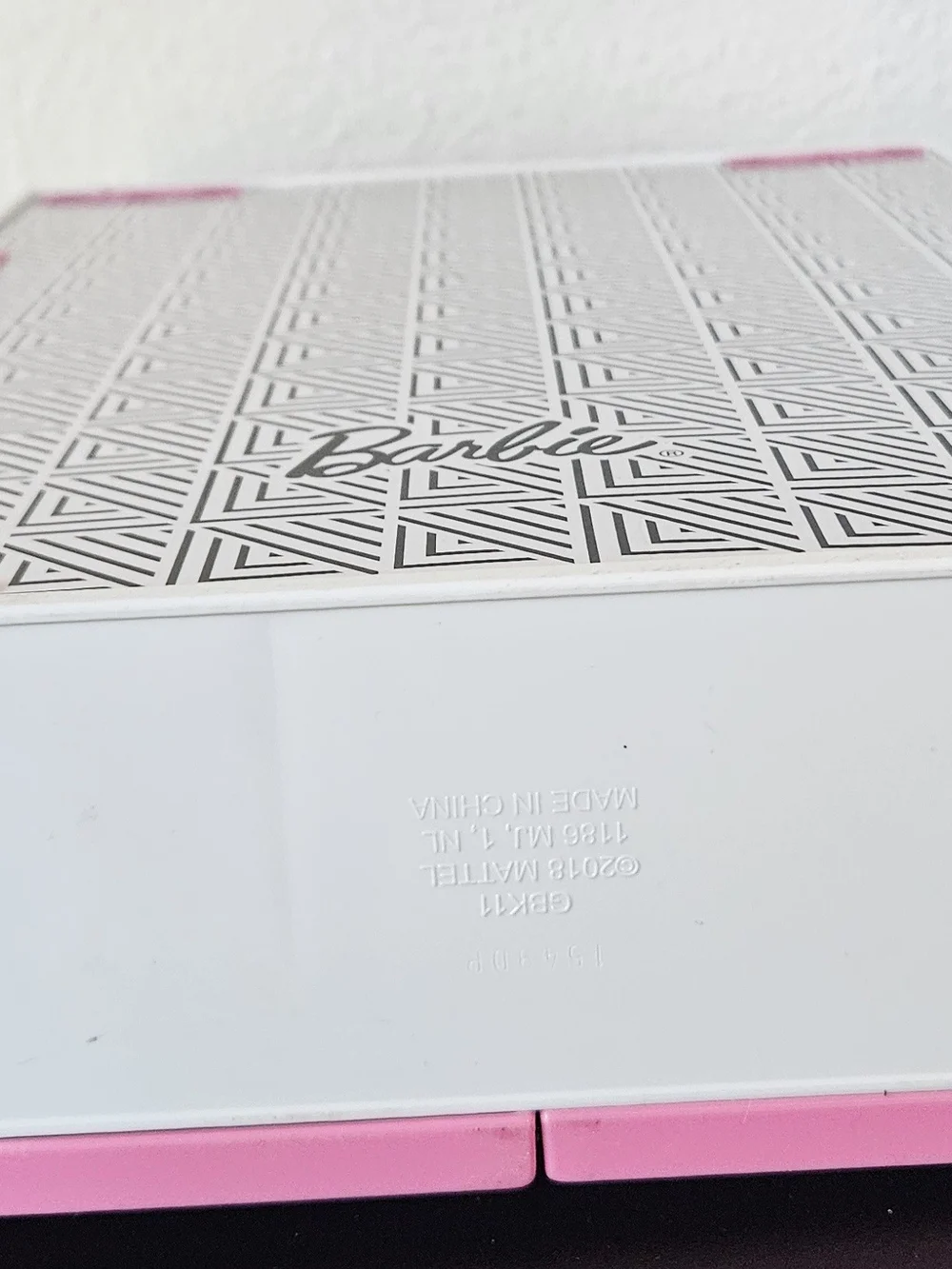 Barbie Pink Doll Closet Storage Organizer